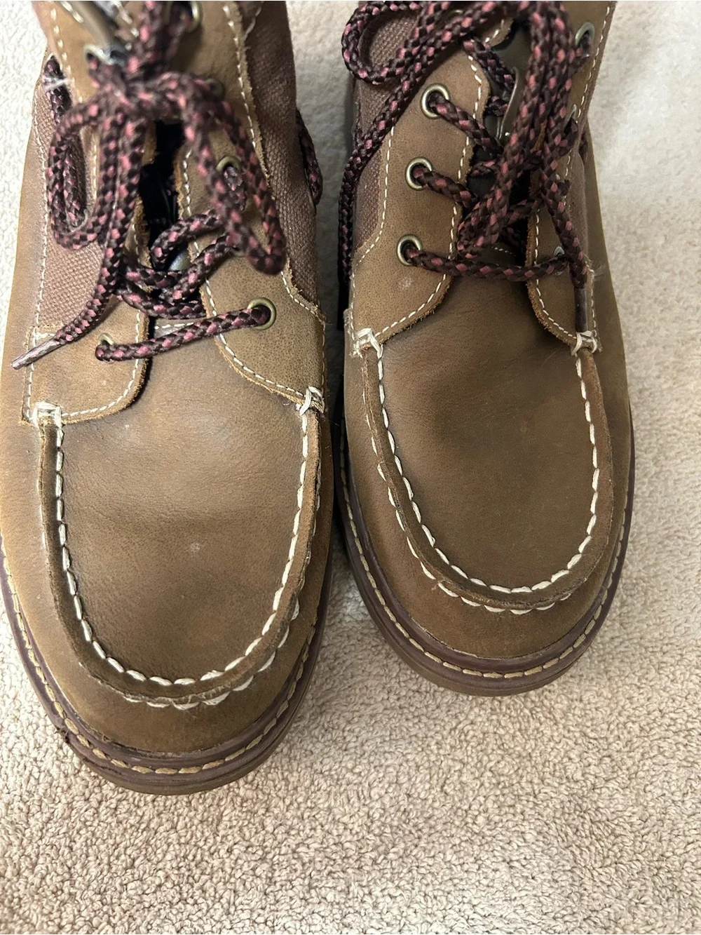 SPERRY Boys AO TWISTED LUG BOOTS. Boys size 4M. Like new